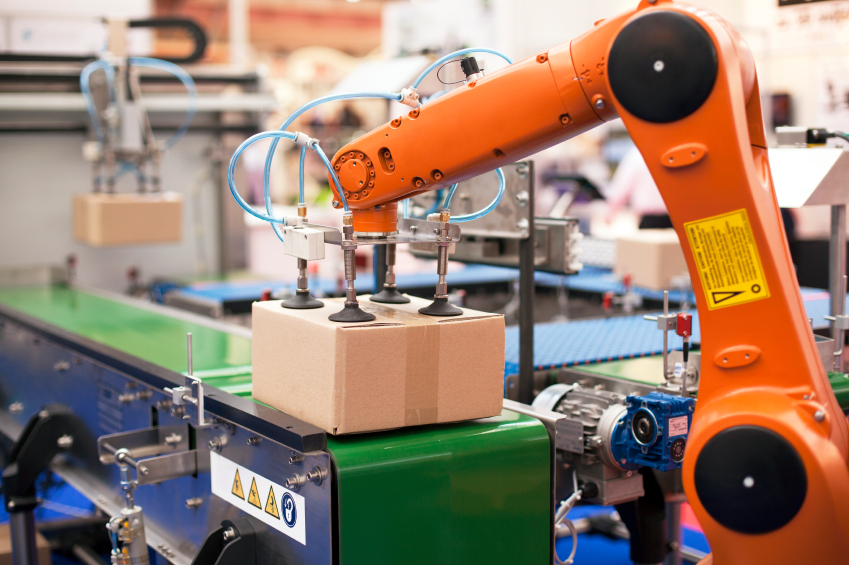 robotic arm for packing